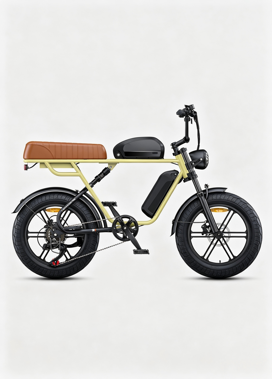 Rower elektryczny w stylu motocykla M1