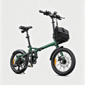 Olive Green-ZIP Folding Electric Bike