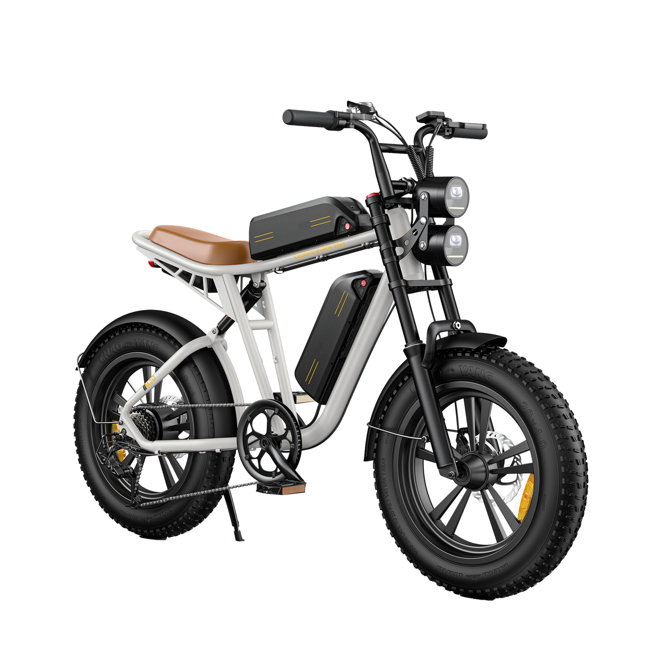 Bici elettrica in stile motociclistico M20