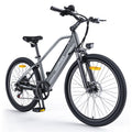 Gray-MileTrail 1 City Commuter E-Bike