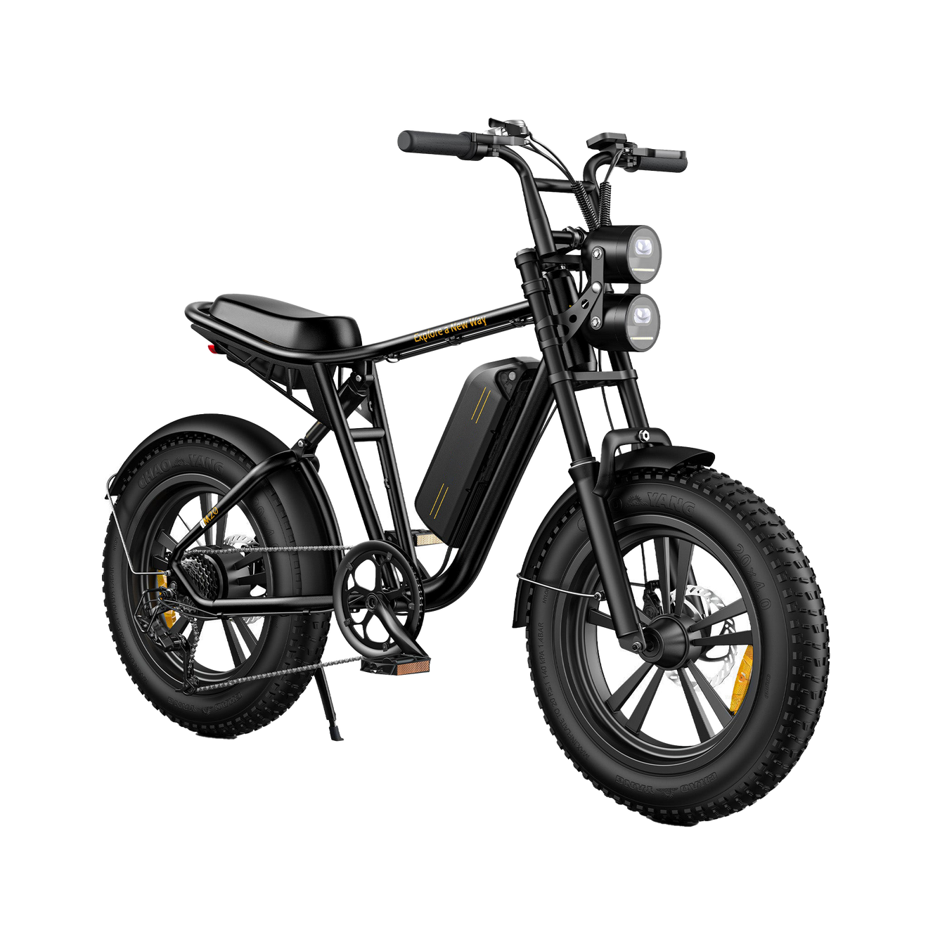 Bici elettrica in stile motociclistico M20