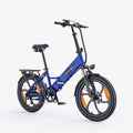 Ocean Blue-Mile 2 Versatile Folding Electric Bike