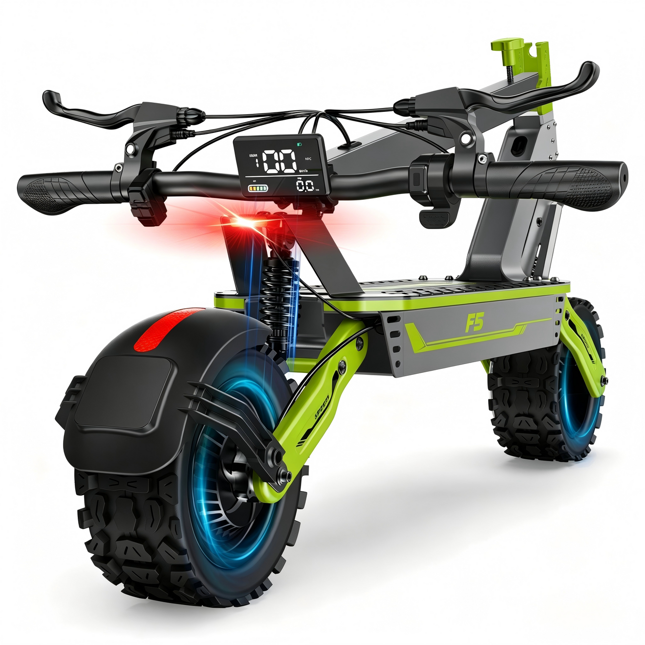 Hillmiles GOKEEP F5 Elektroroller für Gelände | 1000W Motor | 52V 20Ah | 70km Reichweite